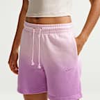 Shorts de tiro medio para mujer Nike Sportswear Phoenix Fleece