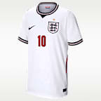 Jersey de fútbol Nike Dri-FIT para niños talla grande Jude Bellingham England National Team 2026 Stadium Home