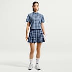 Nike Fairway Fresh Women's Dri-FIT Tartan Golf Polo