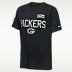 Green Bay Packers Salute to Service Sideline Big Kids' Nike Dri-FIT NFL T-Shirt