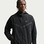 Chamarra Windrunner Nike Tech Dri-FIT de tejido Woven y cierre completo para hombre