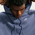 Fleecehuvtröja Nike Club för män
