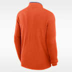 Sudadera universitaria Nike Dri-FIT de medio cierre para hombre Clemson Courtside