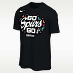 San Antonio Spurs Nike Men's Basketball T-Shirt