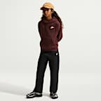 Sudadera con gorro oversized para niños talla grande Nike Sportswear Club Fleece