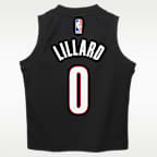 Jersey Nike de la NBA Replica infantil Damian Lillard Portland Trail Blazers Icon Edition
