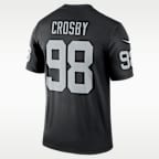 Maxx Crosby Las Vegas Raiders Men's Nike Dri-FIT NFL Legend Jersey