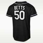 Mookie Betts Los Angeles Dodgers Big Kids' Nike MLB Replica Fashion Jersey