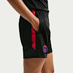 Short de foot en maille Nike Dri-FIT Paris Saint-Germain Strike pour femme