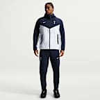 Tottenham Hotspur Tech Windrunner Nike Tam Boy Fermuarlı Dokuma Erkek Futbol Ceketi