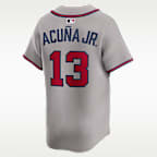 Ronald Acuña Jr. Atlanta Braves Men's Nike Dri-FIT ADV MLB Limited Jersey
