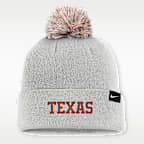 Texas Primetime Campus Toned Men's Nike College Cuffed Pom Beanie
