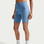 Nike One Women's High-Waisted 8" Biker Shorts with Pockets