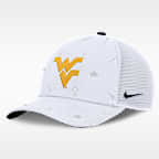 West Virginia Country Club Golfin' Rise Men's Nike College Trucker Adjustable Hat