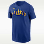 Cal Raleigh Seattle Mariners City Connect Men's Nike MLB T-Shirt