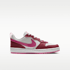 Nike Court Borough 低筒大童鞋款