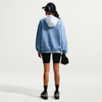 Nike Studio Fleece Orta Kalınlıkta Oversize Kadın Crew Üst