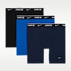 Nike Essential Men's Cotton Stretch Boxer Briefs (3-Pack)