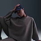 Playera Dri-FIT oversized de cuello redondo para mujer Nike 24.7 ImpossiblySoft