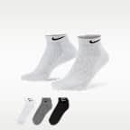 Nike Everyday Cushioned Training Low Socks (3 Pairs)