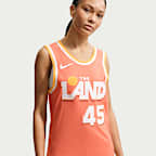 Jersey Nike Dri-FIT ADV de la NBA Authentic para hombre Donovan Mitchell Cleveland Cavaliers City Edition