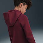 Nike Sportswear Tech Fleece 大童全長式拉鍊連帽上衣