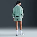 Shorts de tiro medio de 10 cm para mujer Nike Sportswear Phoenix Fleece