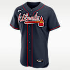 Drake Baldwin Atlanta Braves 2025 MLB Awards Gold Batterman Men's Nike MLB Authentic Jersey