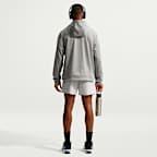 Sudadera con gorro sin cierre de alto rendimiento Dri-FIT con protección contra los rayos UV para hombre Nike Primary NanoKnit