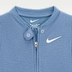 Nike Baby Viscose Waffle Knit Footed Coverall