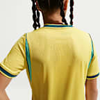 Brasilien 2026 Heimstadion Nike Dri-FIT Replika-Fußballtrikot für ältere Kinder