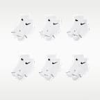 Calcetines al tobillo Dri-FIT Elevated Everyday para niños (6 pares) Nike