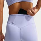Nike Universa Women's High-Waisted 7/8 Leggings with No Front Seam