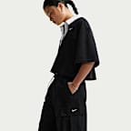 Nike Sportswear 女款中腰寬版梭織工裝褲