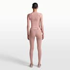 Camiseta de tirantes de cuello en forma de U con doble tirante para mujer NikeSKIMS Matte