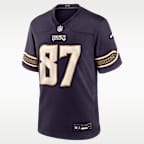 T.J. Hockenson Minnesota Vikings Rivalries Collection Men's Nike NFL Game Jersey