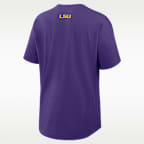 LSU Premium Performance Golf Club Men's Nike College Top