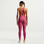 Nike Universa Women's High-Waisted Printed 7/8 Leggings with No Front Seam