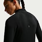 Camisola de running com fecho a 1/4 Dri-FIT Nike Tempo para mulher