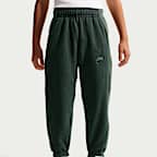 Joggers acondicionados para el invierno para niños talla grande Nike Club Fleece
