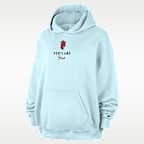 Sudadera con gorro sin cierre de French Terry oversized para mujer Portland Fire
