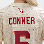 Jersey Nike de la NFL Game para mujer James Conner Arizona Cardinals Rivalries Collection