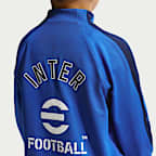 Inter Milan Strike Older Kids' Nike Dri-FIT Football Knit Drill Top