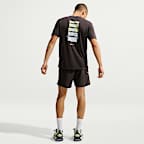 Playera de correr de manga corta Dri-FIT para hombre Nike Miler