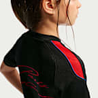 Paris Saint-Germain Strike Older Kids' Nike Football Dri-FIT Short-Sleeve Top