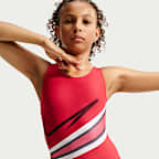 Nike Gymnastics "Jordan Chiles" Big Kids' Fastlane Leotard