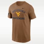 Playera universitaria Nike Dri-FIT para hombre West Virginia Courtside