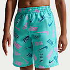 Nike Swim Breaker Big Kids' (Boys') 7" Brief-Lined Volley Short