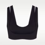 Brassière à encolure dégagée et double bretelle NikeSKIMS Matte pour femme