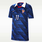 Jersey de fútbol Nike Dri-FIT para niños talla grande Michael Olise France National Team 2026 Stadium Home